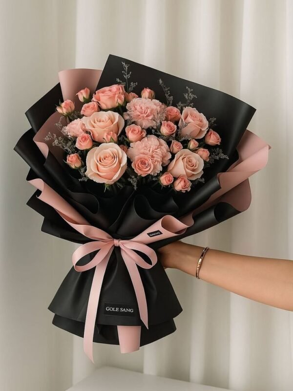 Blush Pink Rose Bouquet